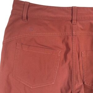 Lululemon City Sleek 5 Pocket Pant Women 8 Red Terracotta 7/8 Length W5CZIS